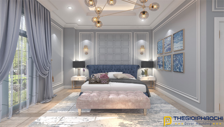 phào chỉ nhựa trang trí biệt thự bình dương 1